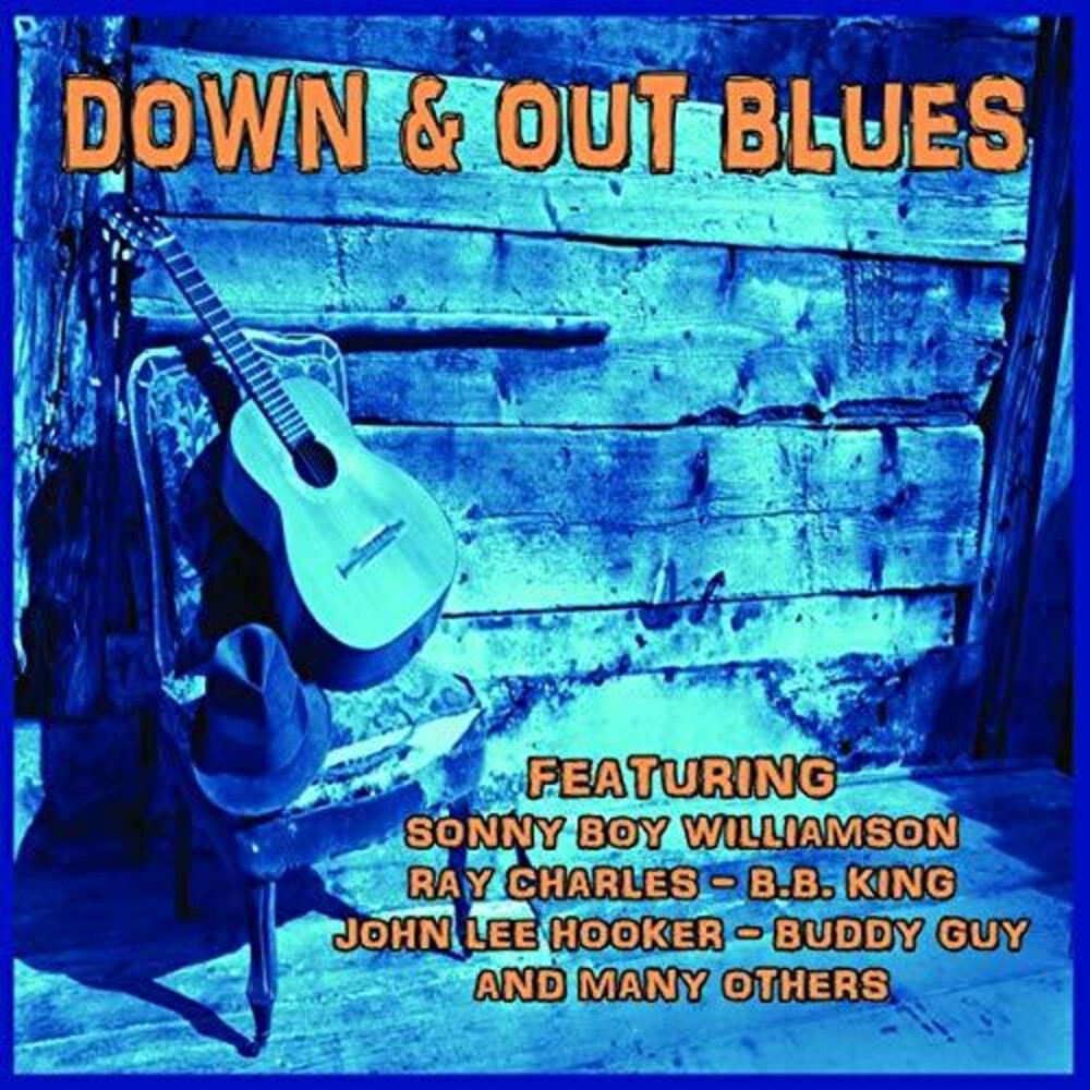 the album cover for Down & Out Blues / Various - Down & Out Blues / Various