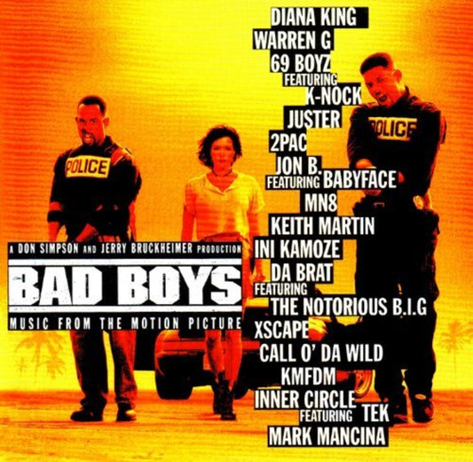 the album cover for Bad Boys / OST Asia - Bad Boys (Music From the Motion Picture)
