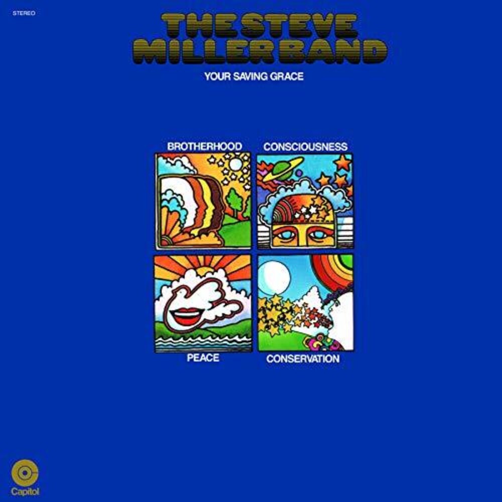 the album cover for Steve Miller - Your Saving Grace [White LP]