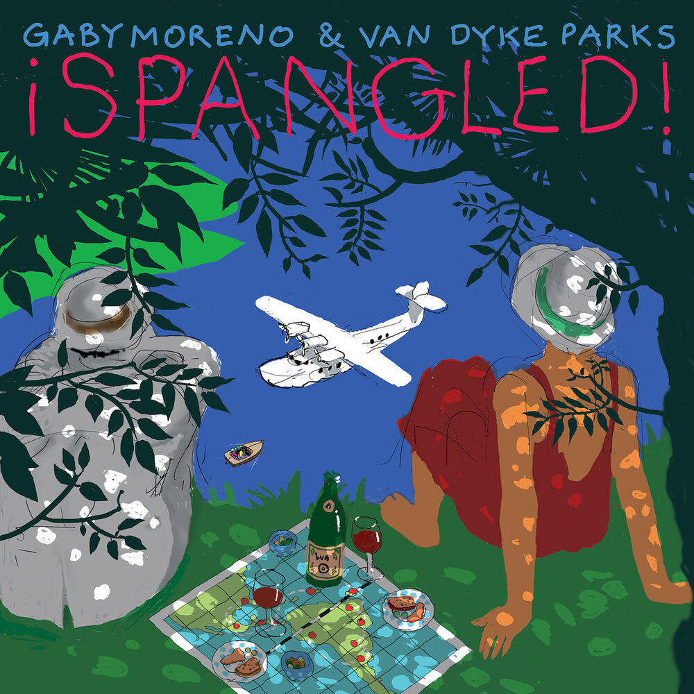 the album cover for Gaby Moreno / Van Dyke Parks - Spangled