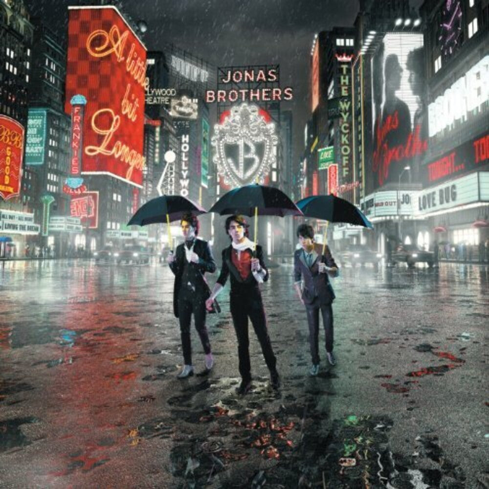 the album cover for Jonas Brothers - A Little Bit Longer [Reissue]
