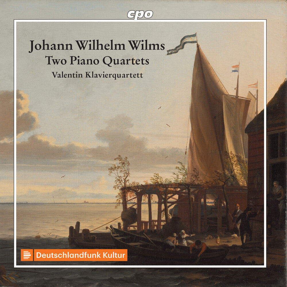 the album cover for Wilms - Two Piano Quartets