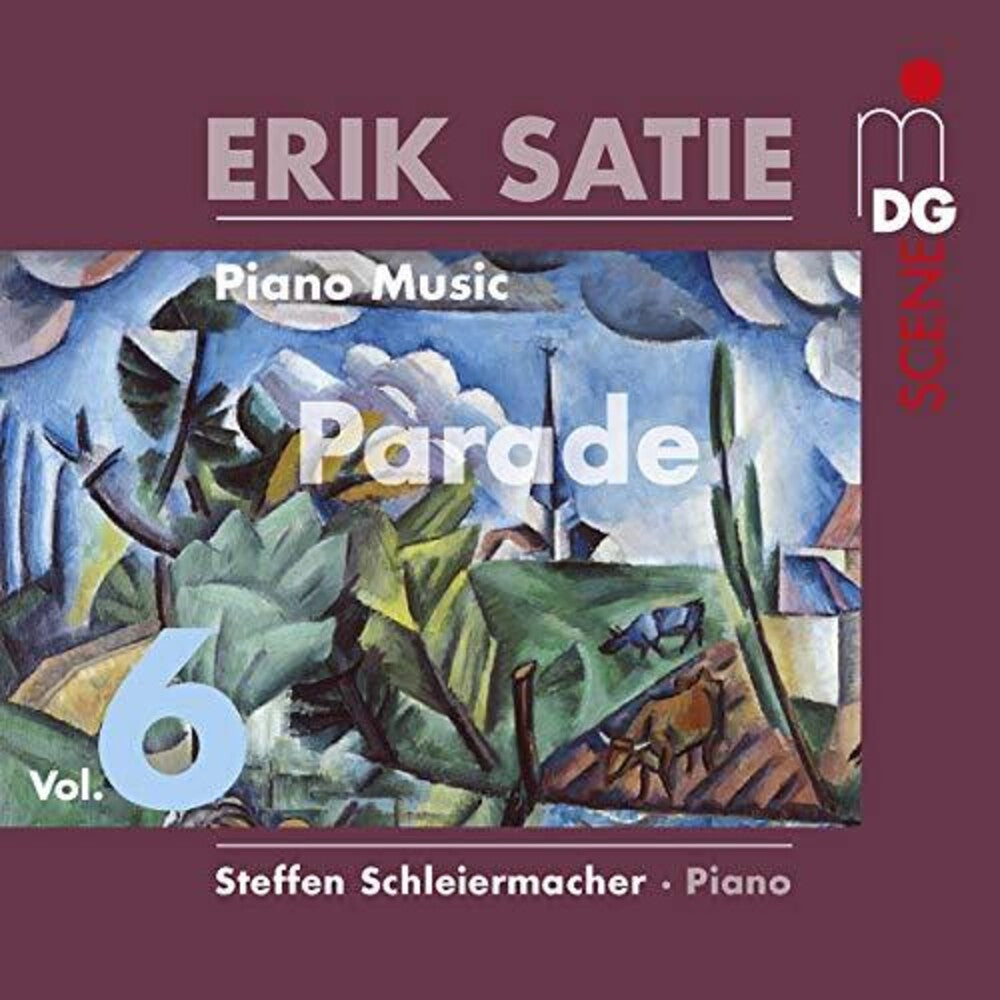 the album cover for Satie / Schleiermacher - Piano Music 6