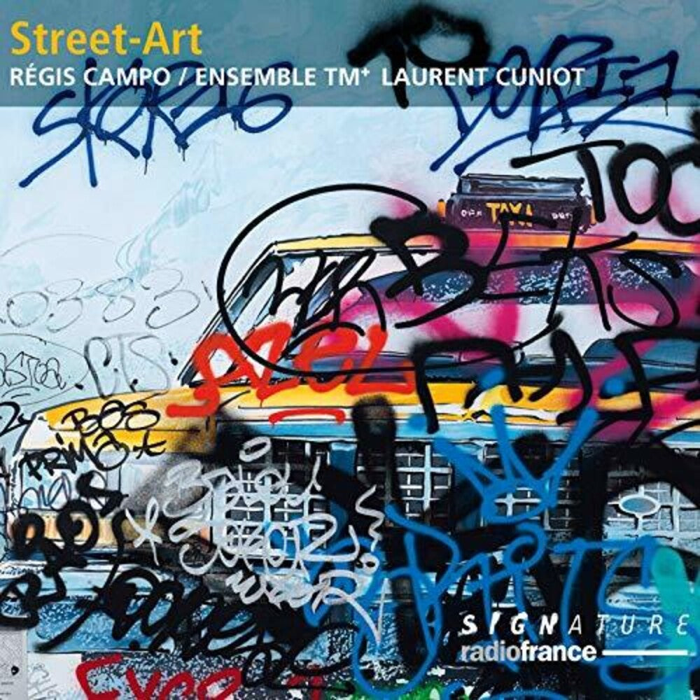 the album cover for Campo / Ensemble Tm / Cuniot - Street-Art