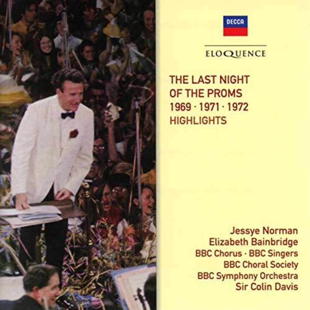 the album cover for Sir Davis Colin - Last Night Of The Proms