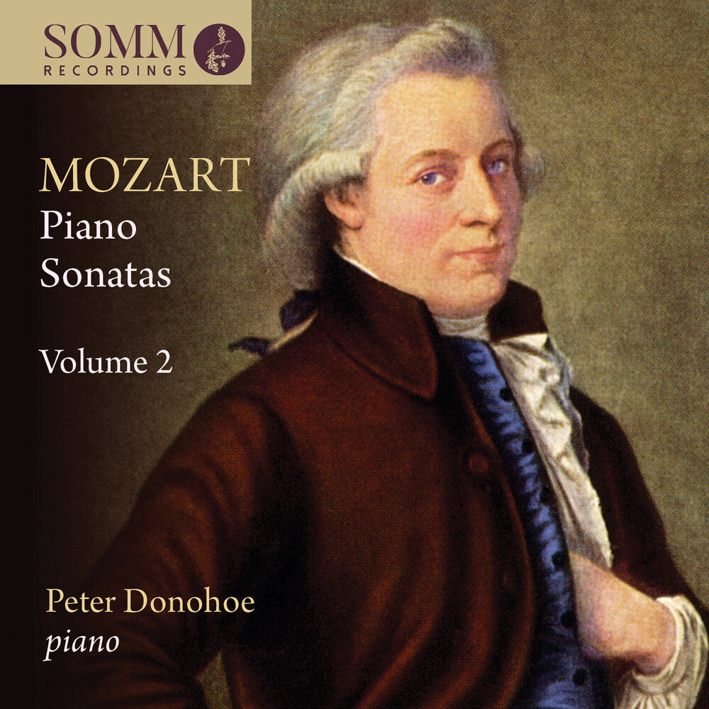 the album cover for Mozart / Donohoe - Piano Sonatas 2