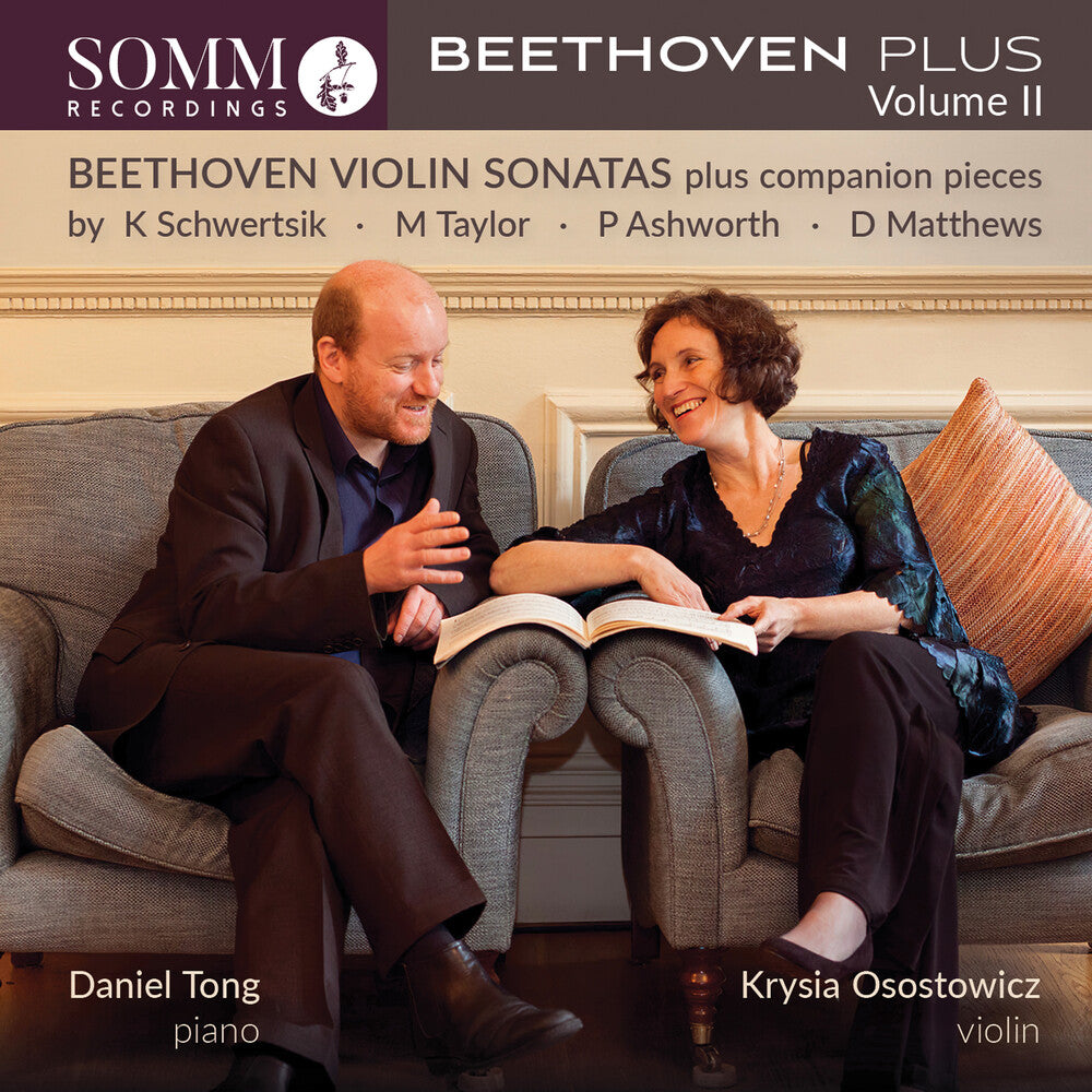 the album cover for Beethoven / Osostowicz / Tong - Beethoven Plus 2
