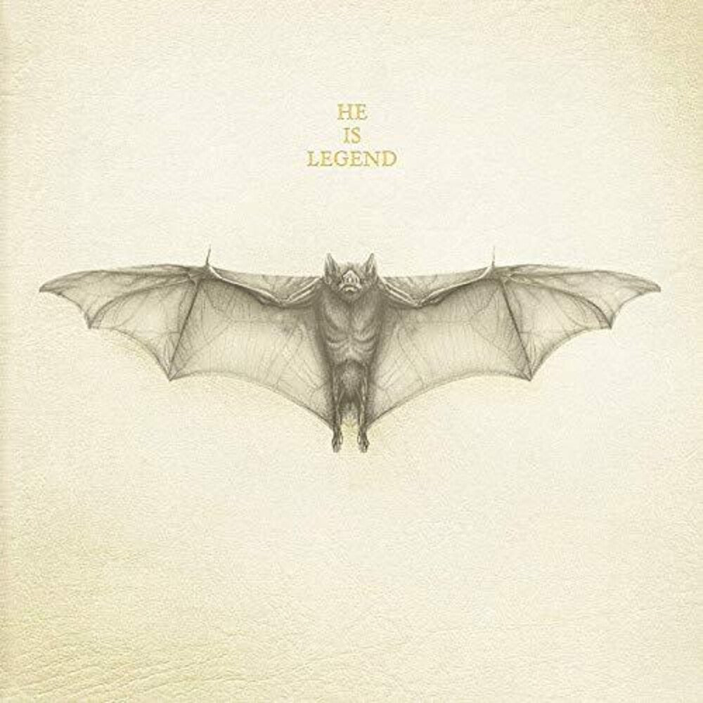 the album cover for He Is Legend - White Bat