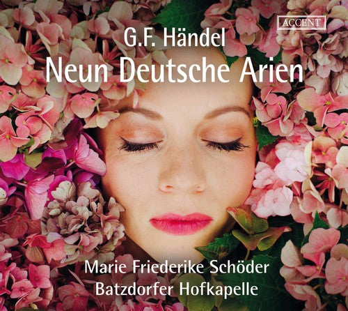 the album cover for Handel / Schoder / Hofkapelle - Handel: Nine German Arias