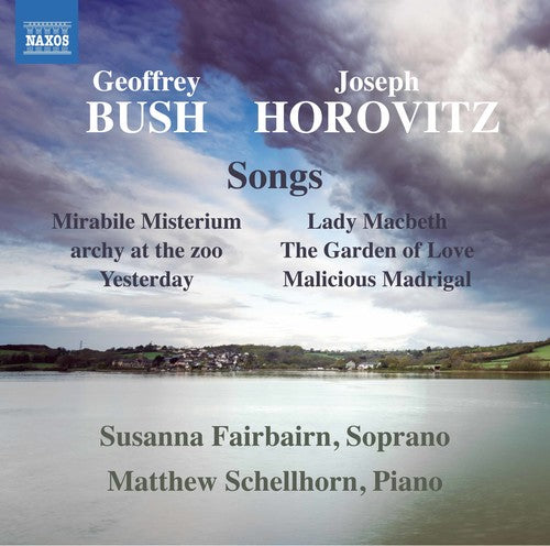 the album cover for Bush / Fairbairn / Schellhorn - Bush & Horovitz: Songs