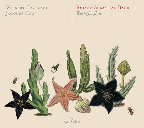 the album cover for Wilbert Hazelzet - Bach: Works for Flute