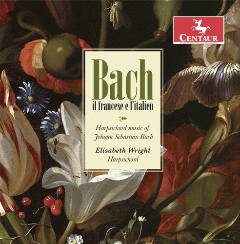 the album cover for J Bach S / Wright - Harpsichord Music of Bach J.S.