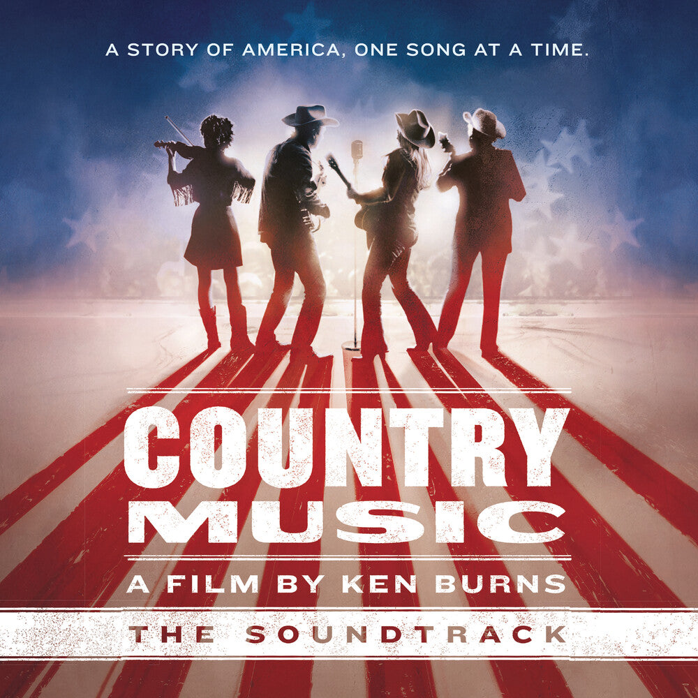 the album cover for Various Artists - Country Music - A Film By Ken Burns (The Soundtrack) [Deluxe 5CD]