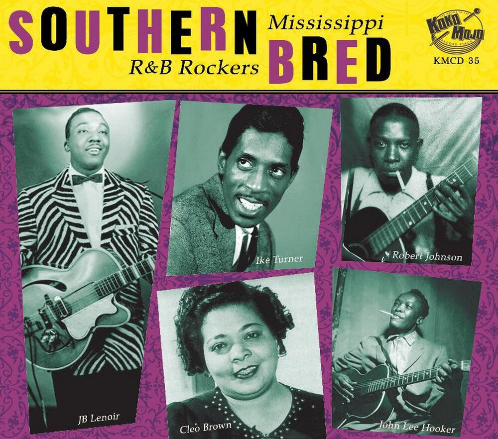 the album cover for Southern Bred Mississippi R&B Rockers 2 / Various - Southern Bred: Mississippi R&b Rockers 2