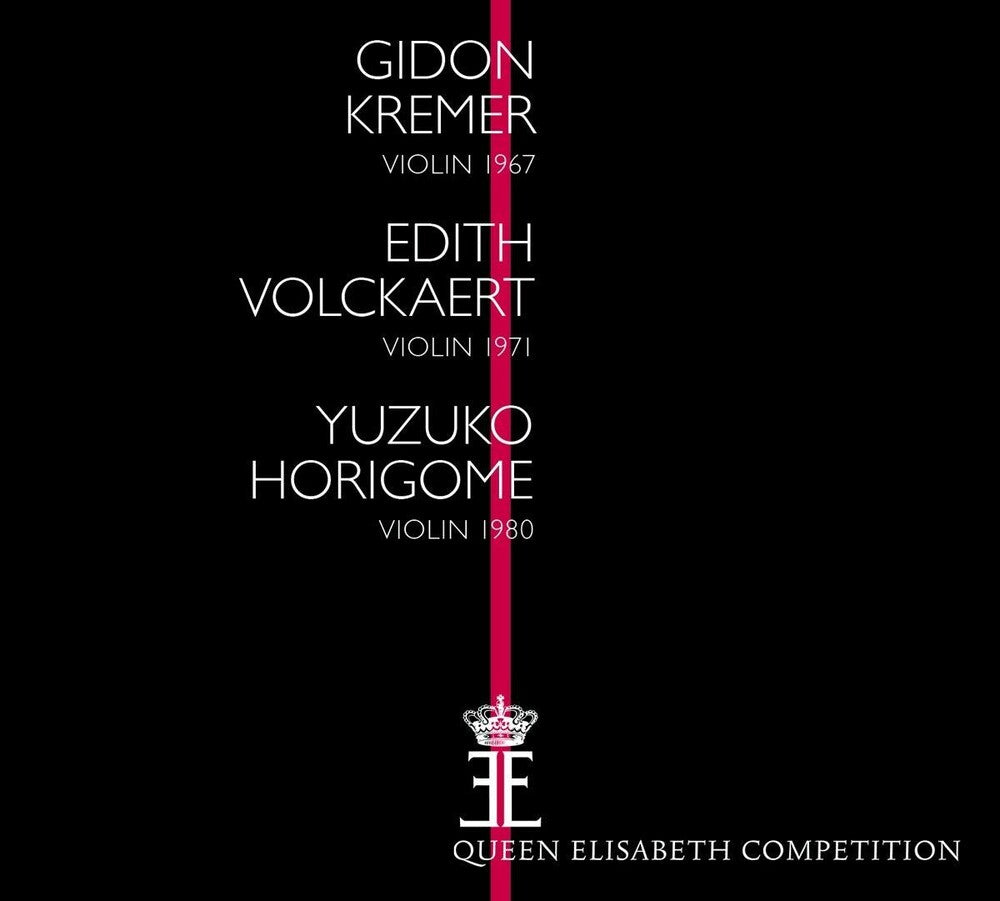 the album cover for Competition Violin 1967 / 1971 / Various 3pk - Competition Violin 1967 & 1971