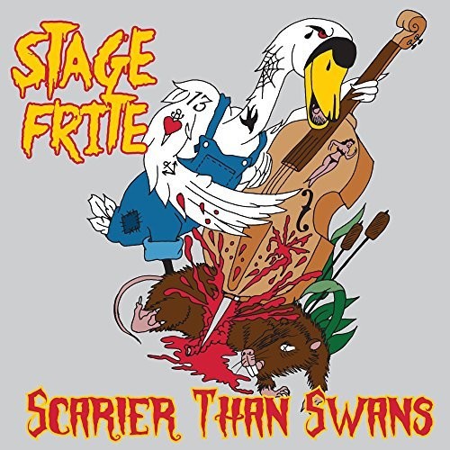 the album cover for Stage Frite - Scarier Than Swans