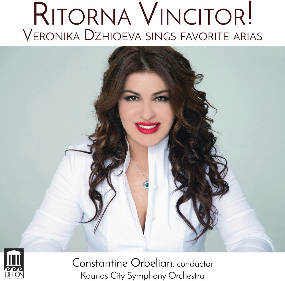 the album cover for Cilea / Dzhioeva / Kaunas City Symphony Orchestra - Ritorna Vincitor