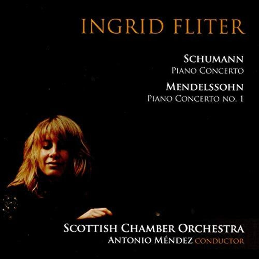 the album cover for Mendelssohn / Fliter / Scottish Chamber Orch - Piano Concertos