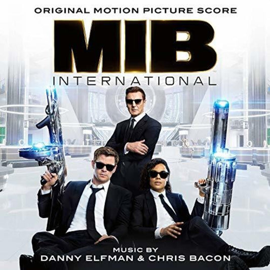 the album cover for Men In Black [Movie] - Men in Black: International (Original Motion Picture Score)