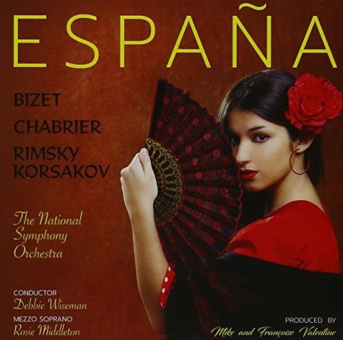 the album cover for Debbie Wiseman / Middleton,Rosie & National Sym - Espana - Tribute To Spain