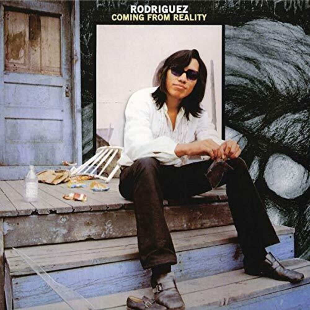 the album cover for Rodriguez - Coming From Reality