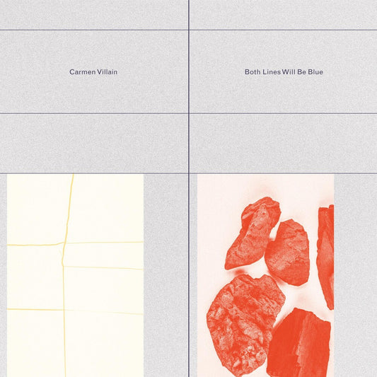 the album cover for Carmen Villain - Both Lines Will Be Blue