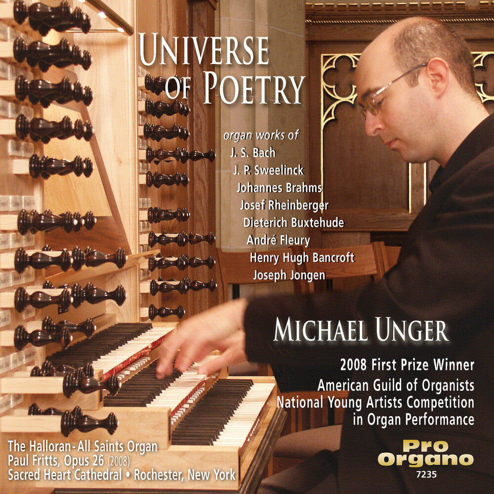 the album cover for Michael Unger - Universe Of Poetry