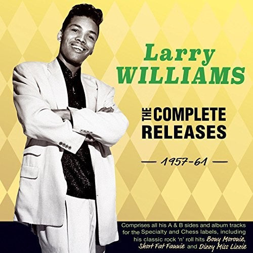 the album cover for Larry Williams - Complete Releases 1957-61