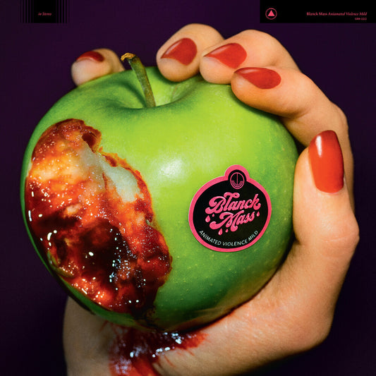 the album cover for Blanck Mass - Animated Violence Mild