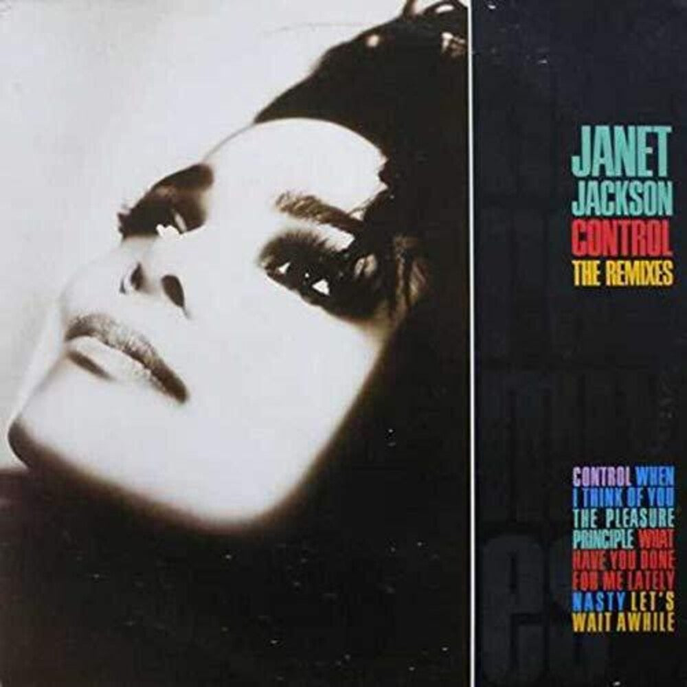 the album cover for Janet Jackson - Control: The Remixes