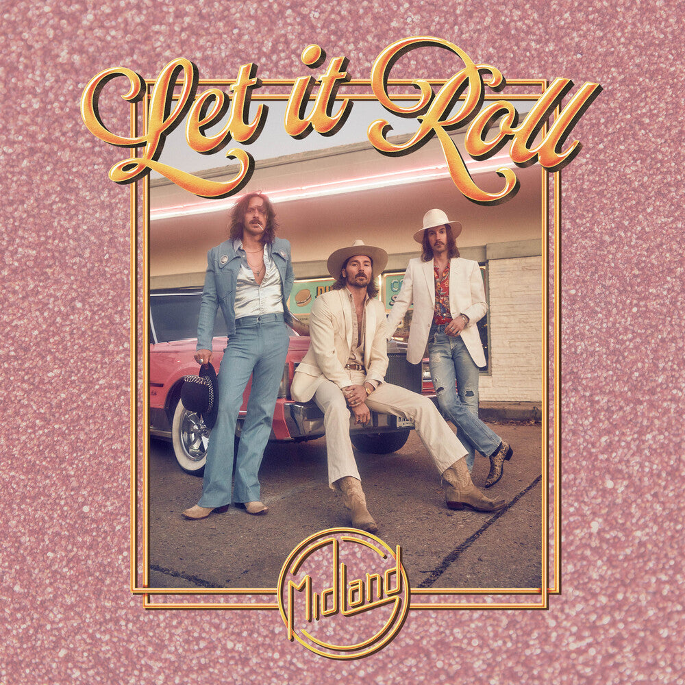 the album cover for Midland - Let It Roll