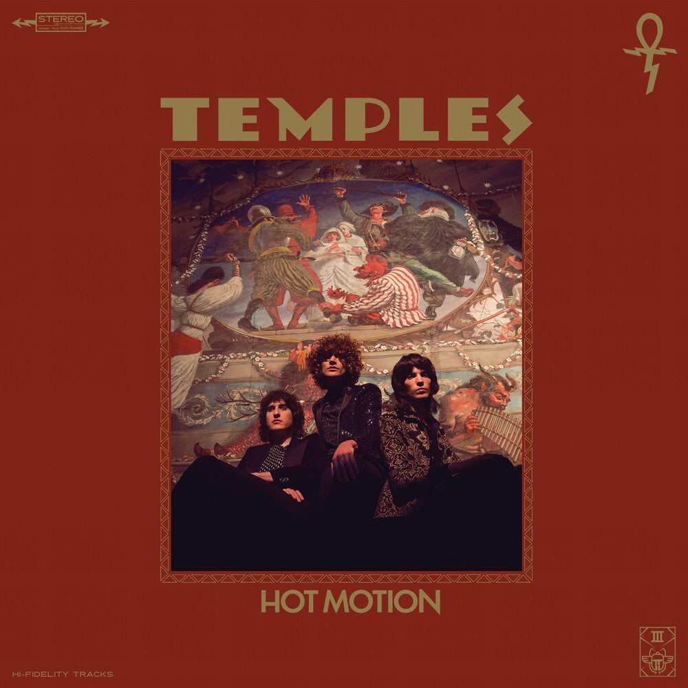 the album cover for Temples - Hot Motion