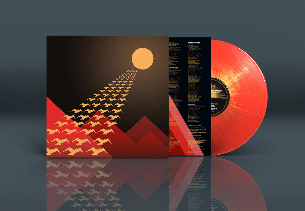 the album cover for Hellsingland Underground - A Hundred Years Is Nothing [Red/Gold LP]