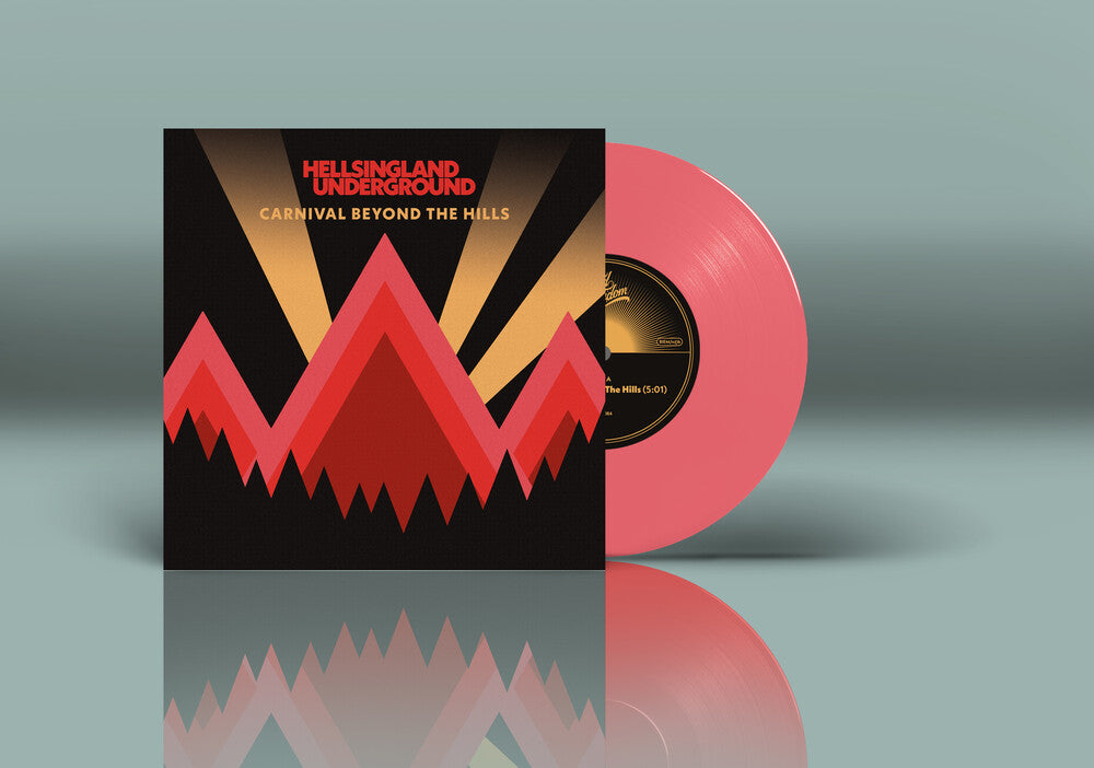 the album cover for Hellsingland Underground - Carnival Beyond The Hills [Pink Vinyl Single]