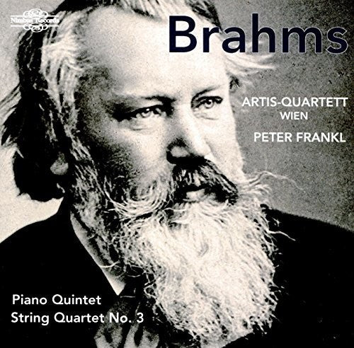 the album cover for J Bach S / Brahms / Frankl - Brahms: Pia Quintet & String Quartet 3