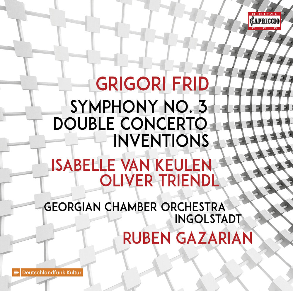 the album cover for Fried / Keulen / Gazarian - Concerto Viola & Piano & String