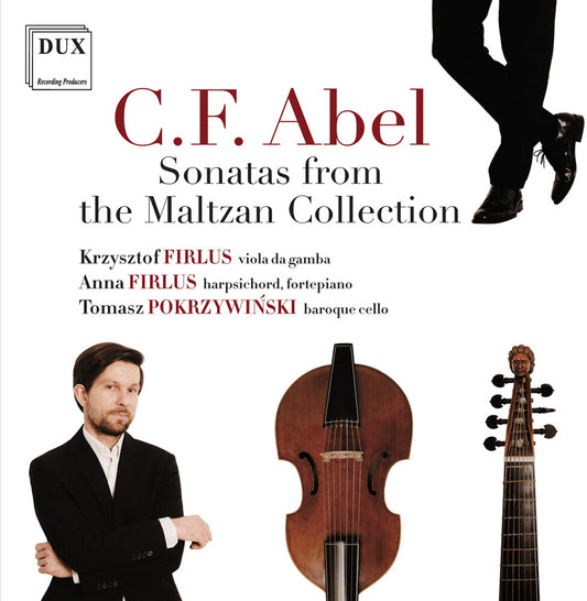 the album cover for Abel / Firlus / Pokrzywinski - Sonatas from Maltzan Collection