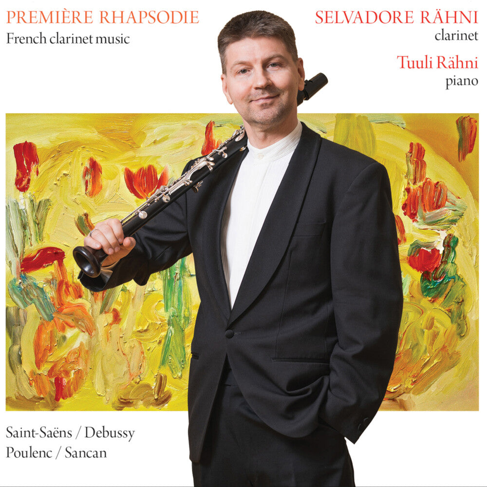 the album cover for Debussy / Rahni - Premiere Rhapsodie