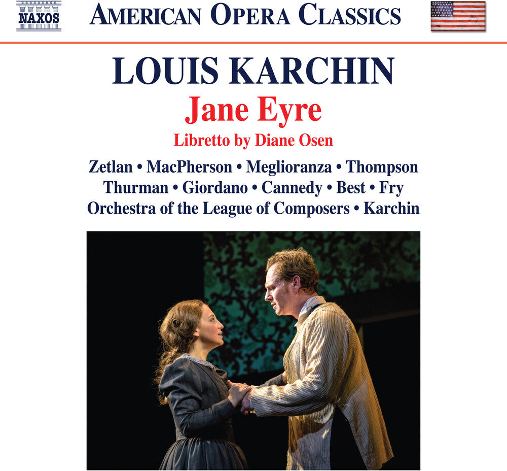 the album cover for Karchin - Jan Eyre