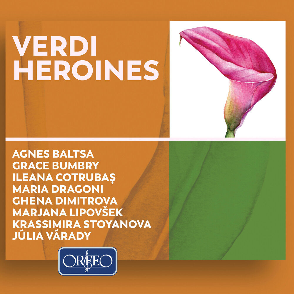 the album cover for Verdi - Verdi Heroines