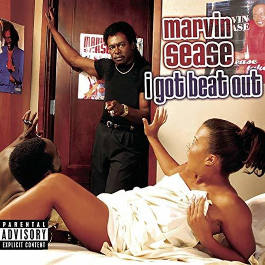 the album cover for Marvin Sease - I Got Beat