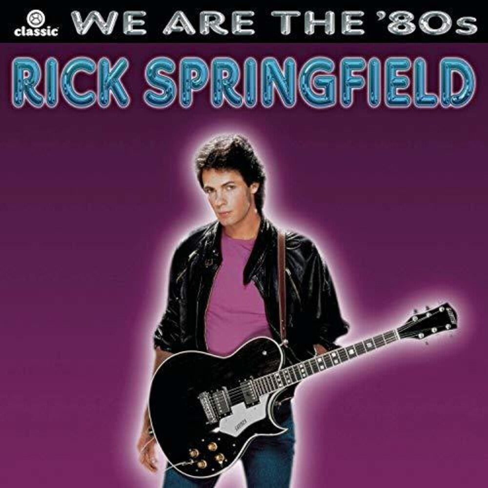 the album cover for Rick Springfield - We Are The 80's