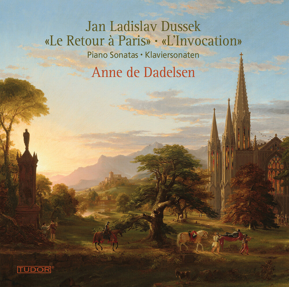 the album cover for Dussek / Dadelson - Piano Sonatas