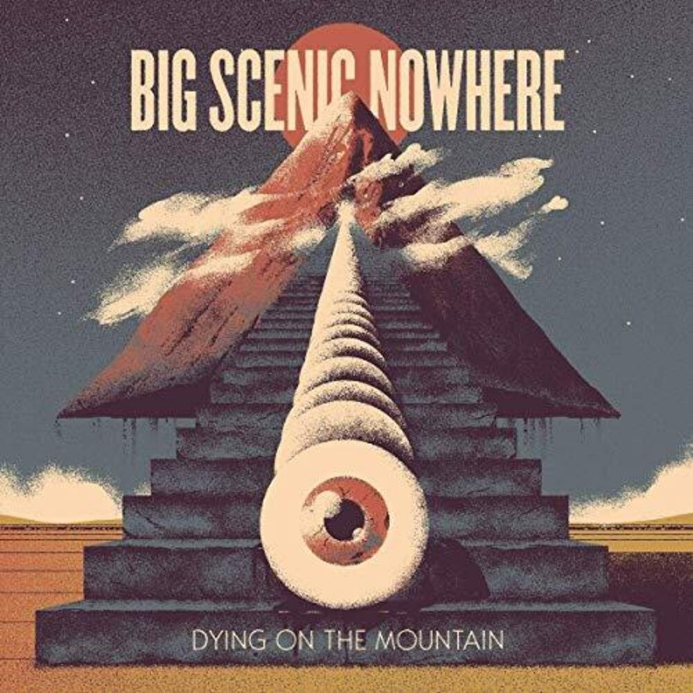 the album cover for Big Scenic Nowhere - Dying On The Mountain