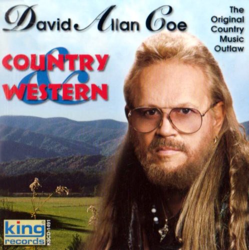 the album cover for David Coe Allan - Country and Western