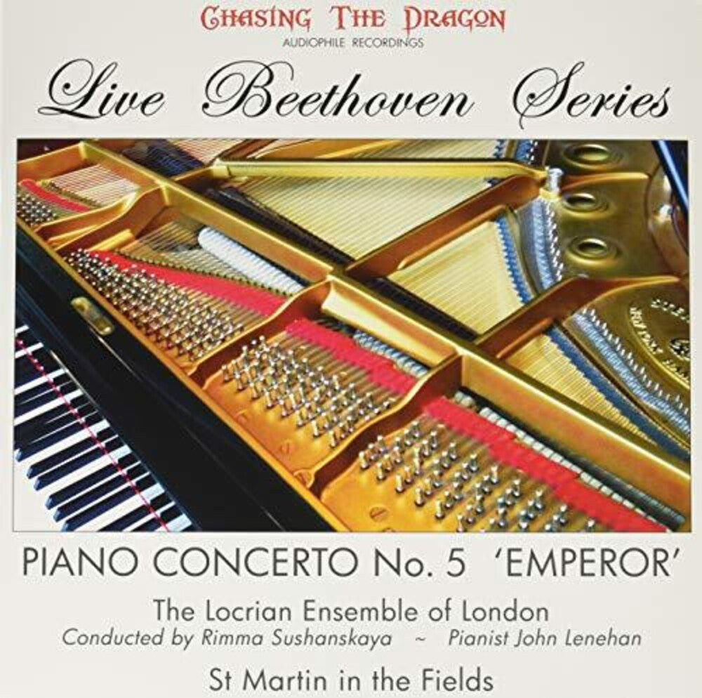 the album cover for Sushananskaya & Locrian Ensemble Of London - Piano Concerto 5 Emperor [180 Gram]