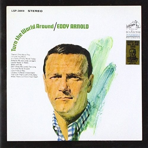 the album cover for Eddy Arnold - Turn the World Around