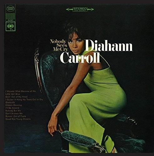 the album cover for Diahann Carroll - Nobody Sees Me Cry