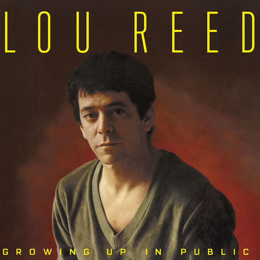 the album cover for Lou Reed - Growing Up In Public