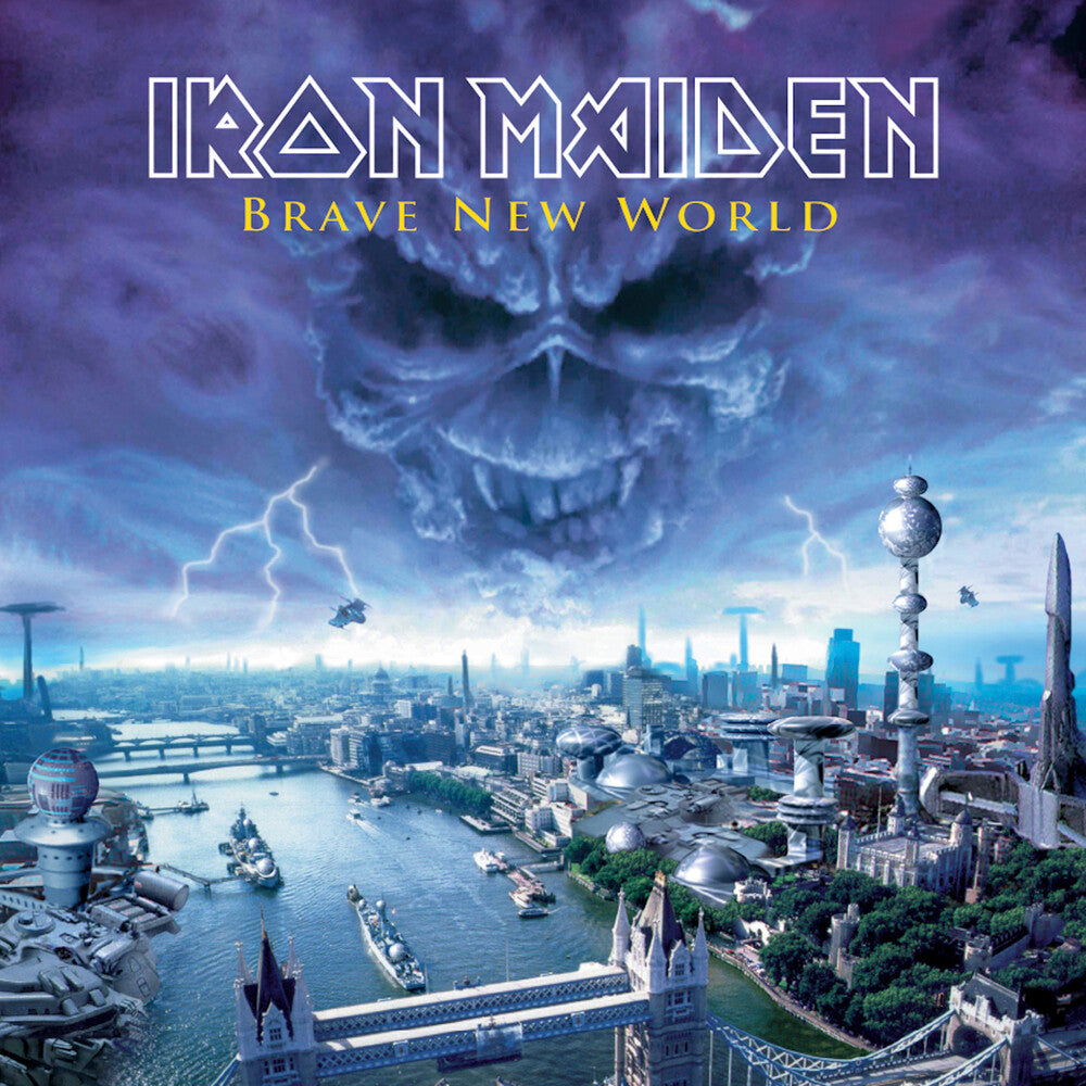 the album cover for Iron Maiden - Brave New World
